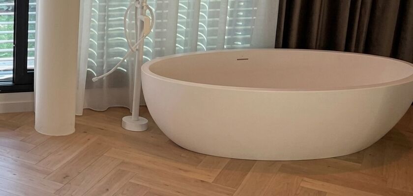Old Canvas Herringbone at French Riviera